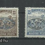 1919.- Román megszállás 20 és 25 fillér - Arató - MNH/**