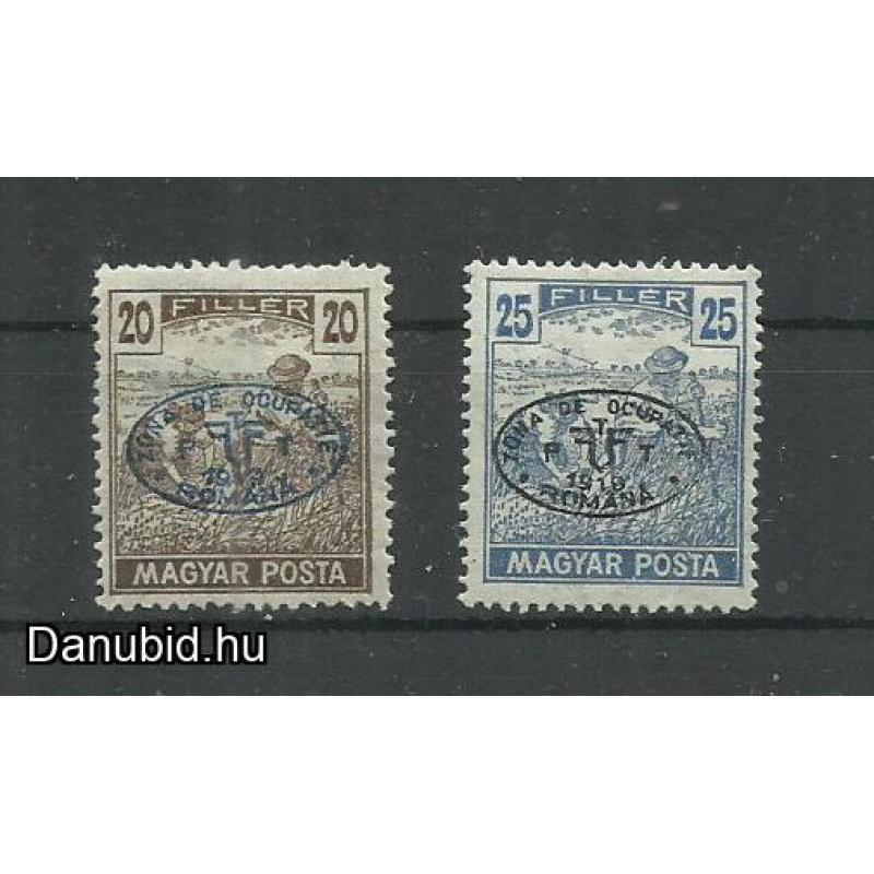 1919.- Román megszállás 20 és 25 fillér - Arató - MNH/**