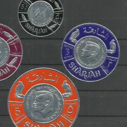 1966.- Sharjah - MNH/** - Kennedy -kerek bélyeg