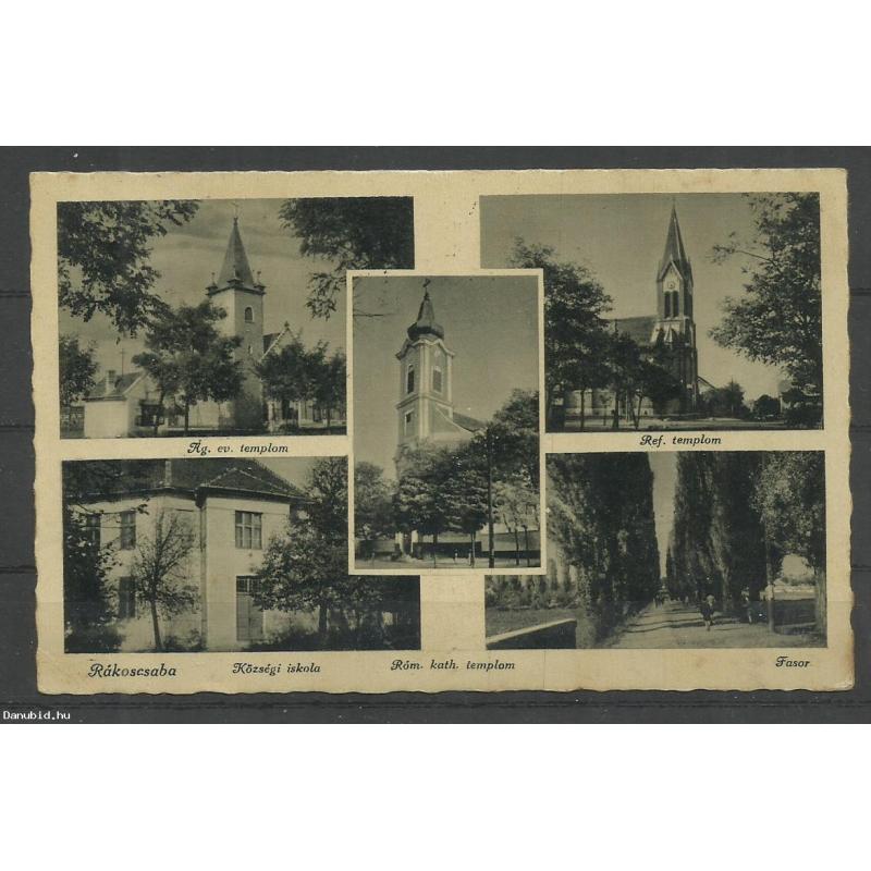 1942.- Rákoscsaba - képeslap