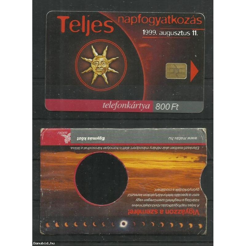1999.- Teljes napfogyatkozás - Matáv - telefonkártya