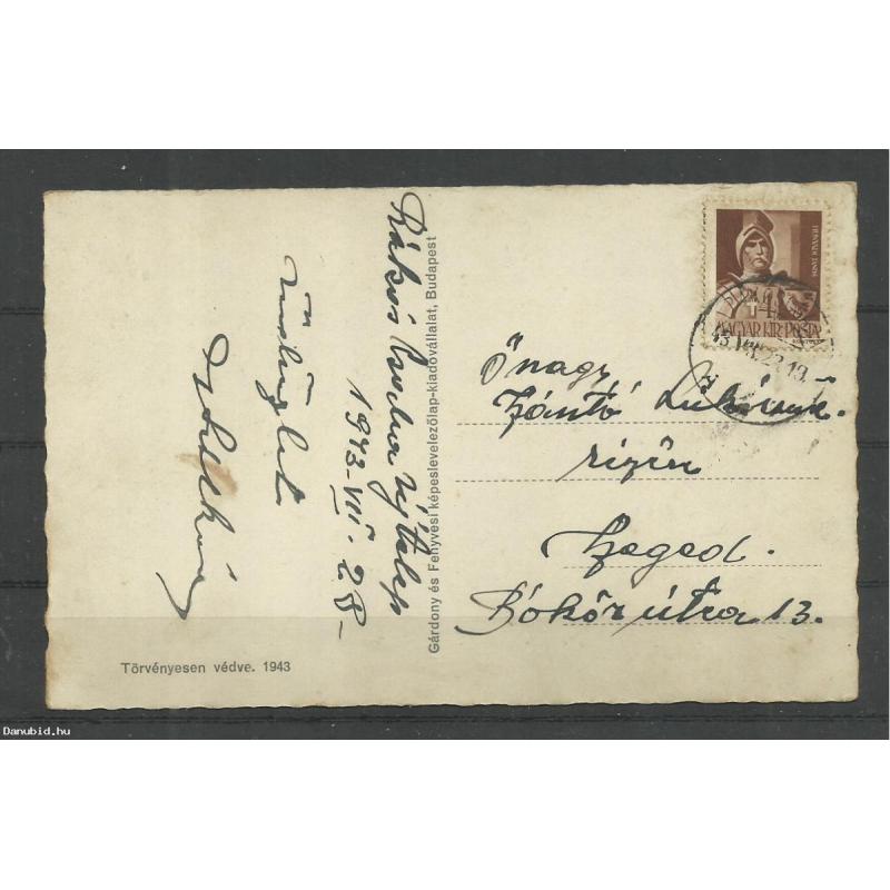 1942.- Rákoscsaba - képeslap