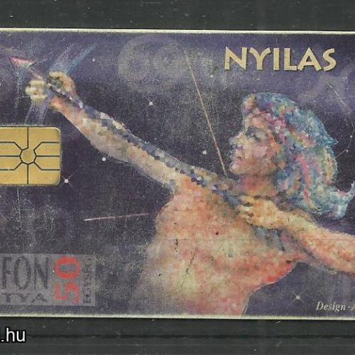 1995.- Horoszkóp Nyilas - Magyar Telefonkártya