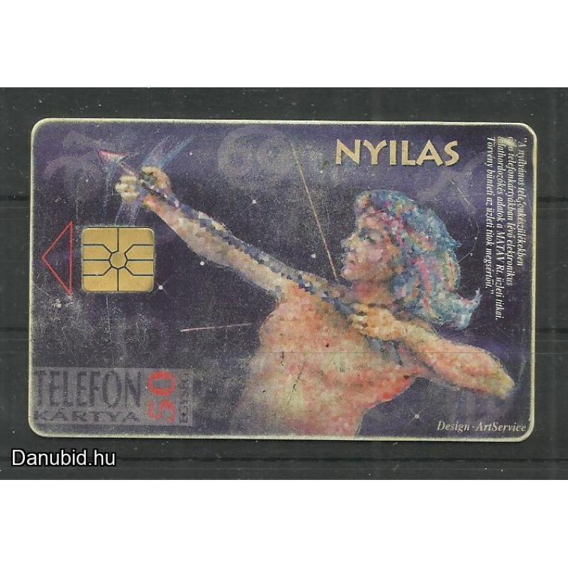 1995.- Horoszkóp Nyilas - Magyar Telefonkártya