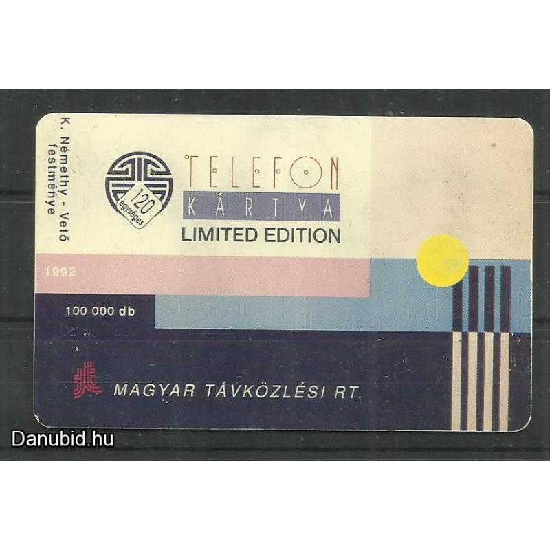 1992.- Festmény - Magyar Telefonkártya - limitált kiadás