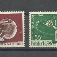 1962.-  Mali - légiposta bélyegek - MNH/** - TV kapcsolat - műhold
