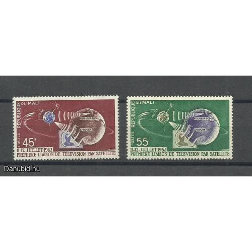 1962.-  Mali - légiposta bélyegek - MNH/** - TV kapcsolat - műhold