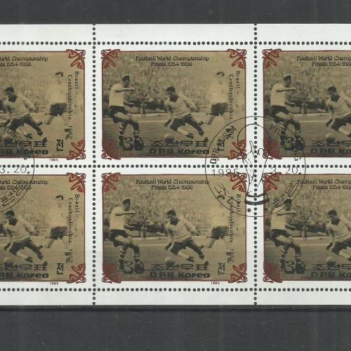 1985.- Korea - MNH/** - blokk - Labdarúgó-világbajnoki döntők