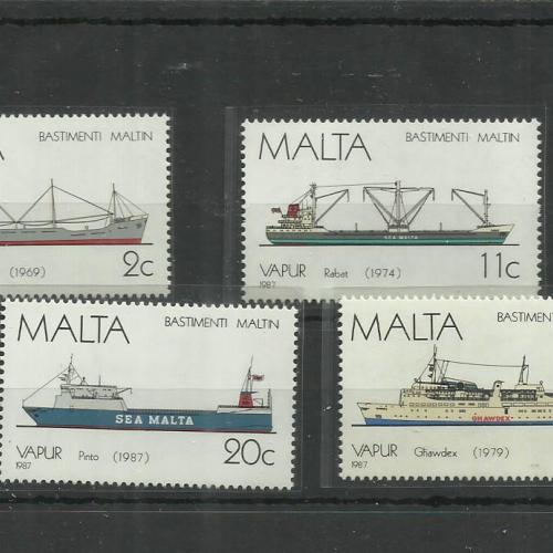 1987.- Málta - MNH/** - Vitorláshajók