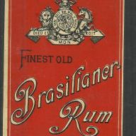 1900.- Cí­mke - Brazil rum - Brasilianer rum