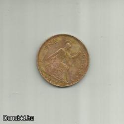 1946.- Anglia- 1 penny - fémpénz