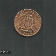1964.- Anglia- Half penny - fémpénz