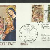 1976.- Olaszország - F.D.C. - Karácsony