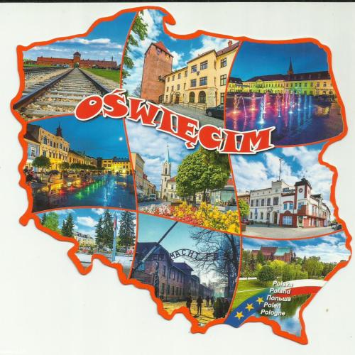 Lengyelország-Oswiecim-AUSCHWITZ-BIRKENAU - képeslap