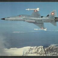 1981.- Svájc - A svájci légierő F-5E Tiger II -repülőgép