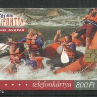 2003.- MATÁV - Magyar Telefonkártya - Vadvízi evezés - Rafting