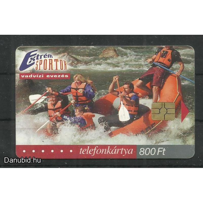 2003.- MATÁV - Magyar Telefonkártya - Vadvízi evezés - Rafting