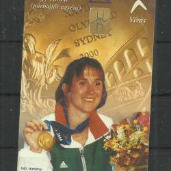 2000.- Nagy Timea -Aranyérem  - Olimpia - Magyar Telefonkártya