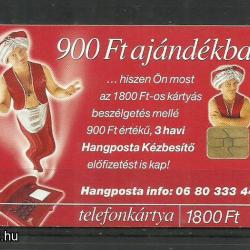 2000.- MATÁV - Magyar Telefonkártya - Az öt nyerőszám