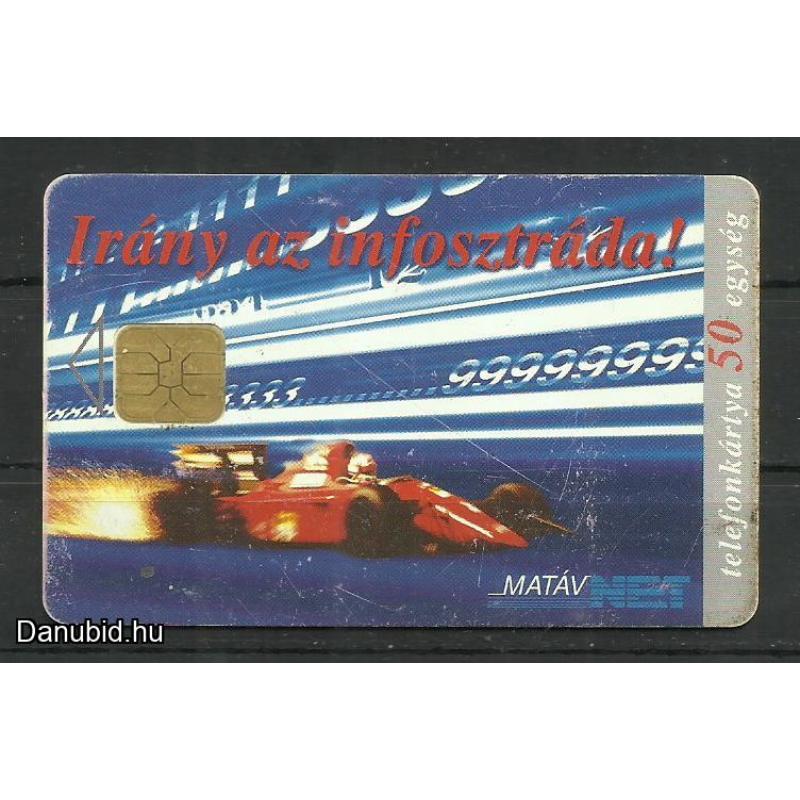 1996.- MATÁV - Magyar Telefonkártya - Irány az Infosztráda