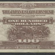 1944.- Japán - 100 dollár -  Malaya Japán megszállás