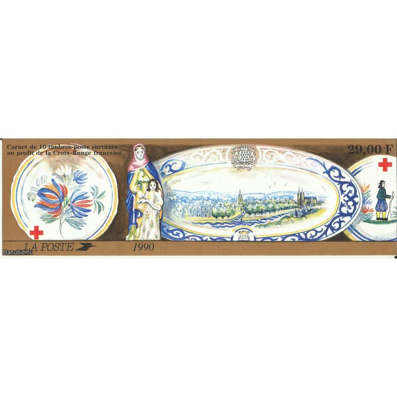 1990.- Franciaország - bélyegfüzet - MNH/** - fajansztányér