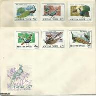 1977.- F.D.C.- Páva sor