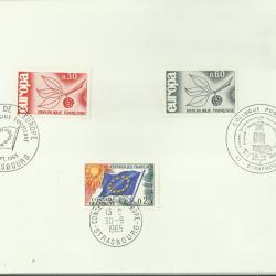 1965.- Posta  háborús veteránok emléklap - Franciaország