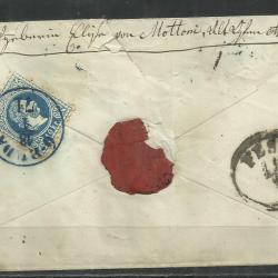 1871.- Ó-Buda - Gratz - levél - 5kr díjjegyes + 10kr bélyeg