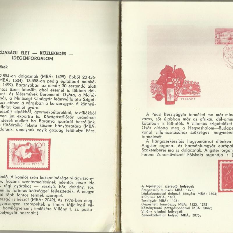 1978.- Baranya megye a bélyegek világában