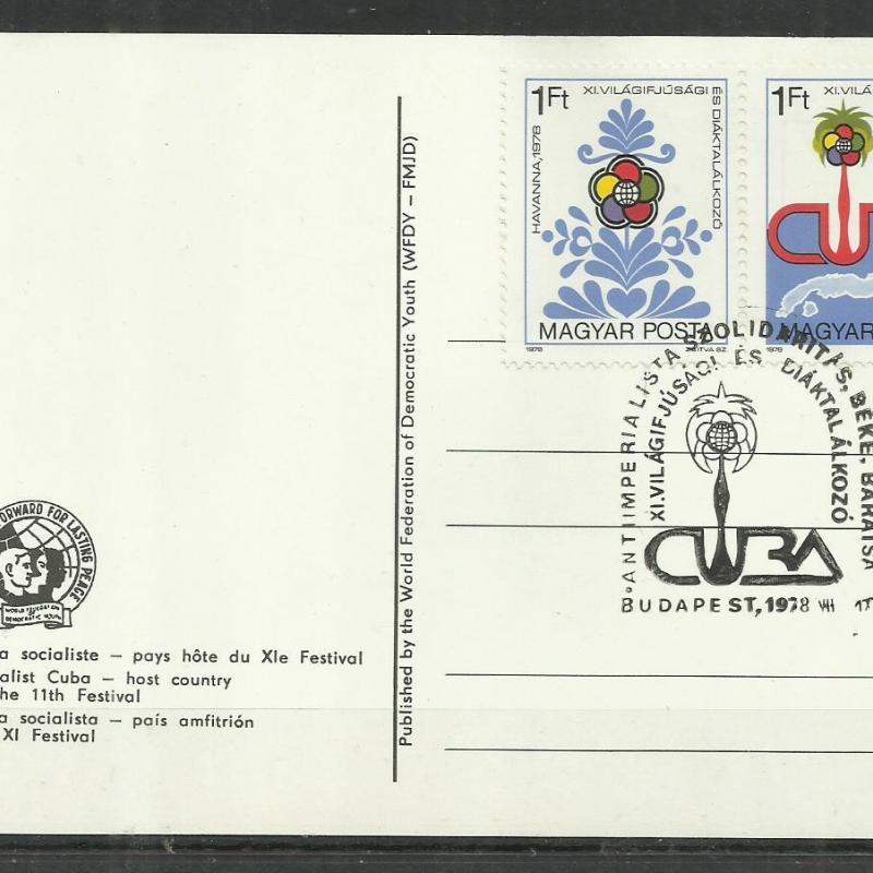 1978. - Havanna - Kuba -V.I.T. - képeslap