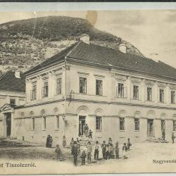 1906.- Tiszolcz - futott -képeslap - Felvidék