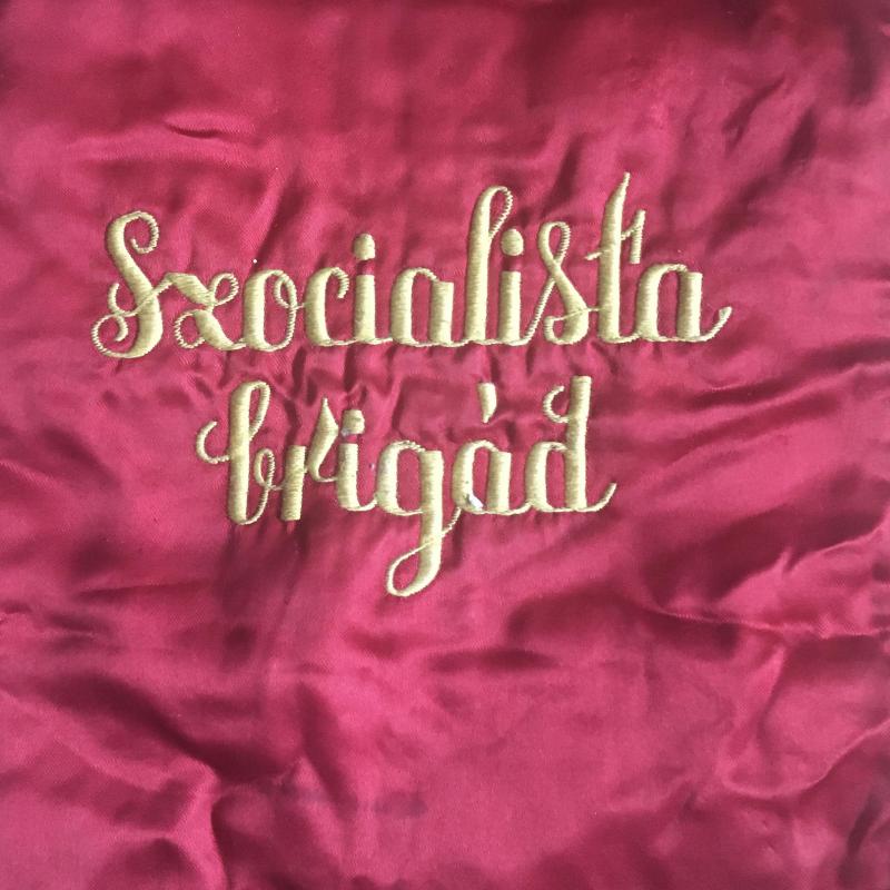 1960.- Szocialista brigádzászló