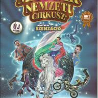 Magyar Nemzeti Cirkusz programfüzet - cirkusz -