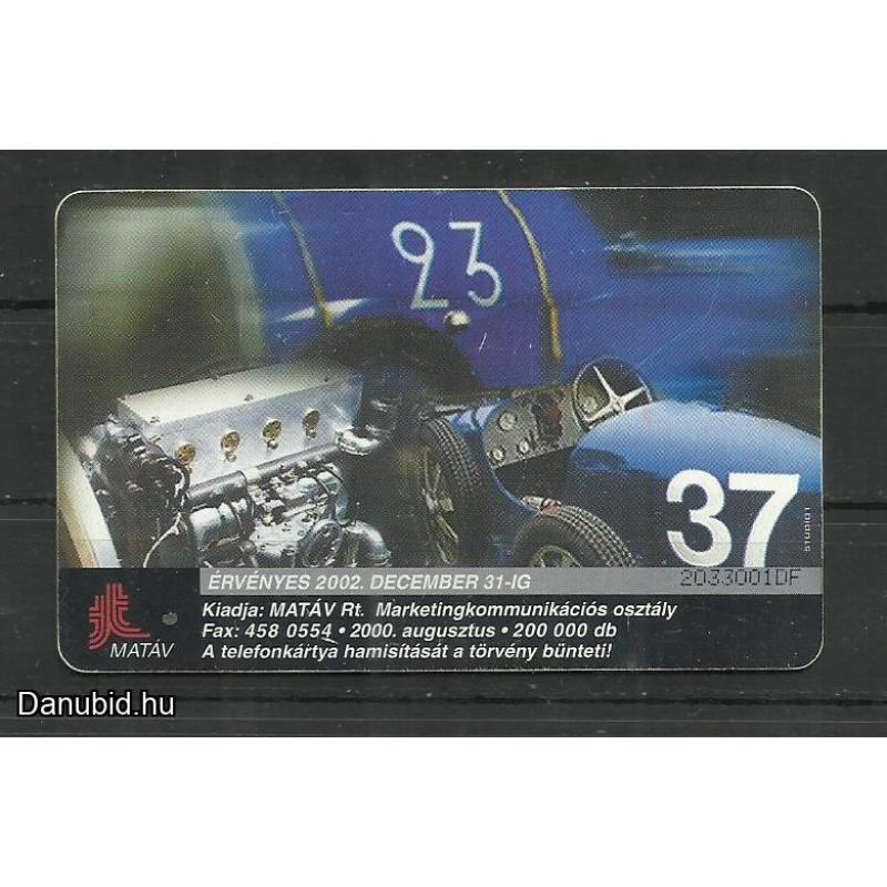 2000.- MATÁV - Magyar Telefonkártya - Old Timer autó
