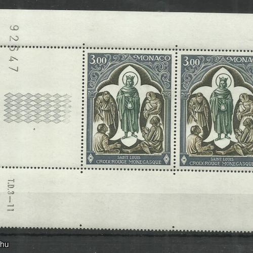 1970.- Monaco - MNH/** - Vörös kereszt - Monegasca-St. Luis-Lujo