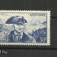 1951.- Franciaország - Andorra - MNH/** - 30f -kék  Jaume Bonell tanácsos