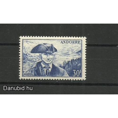 1951.- Franciaország - Andorra - MNH/** - 30f -kék  Jaume Bonell tanácsos