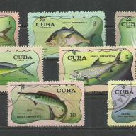 1971.- Kuba -Cuba -MNH/**- Tengeri hal sor - 7 db