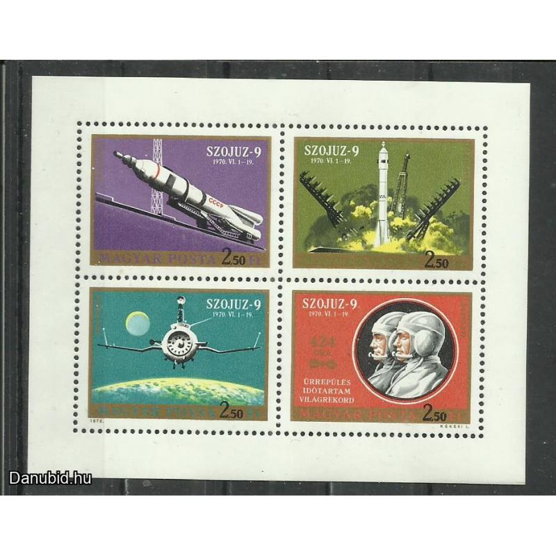 1970.-  Szojuz - 9 - blokk - MNH/**