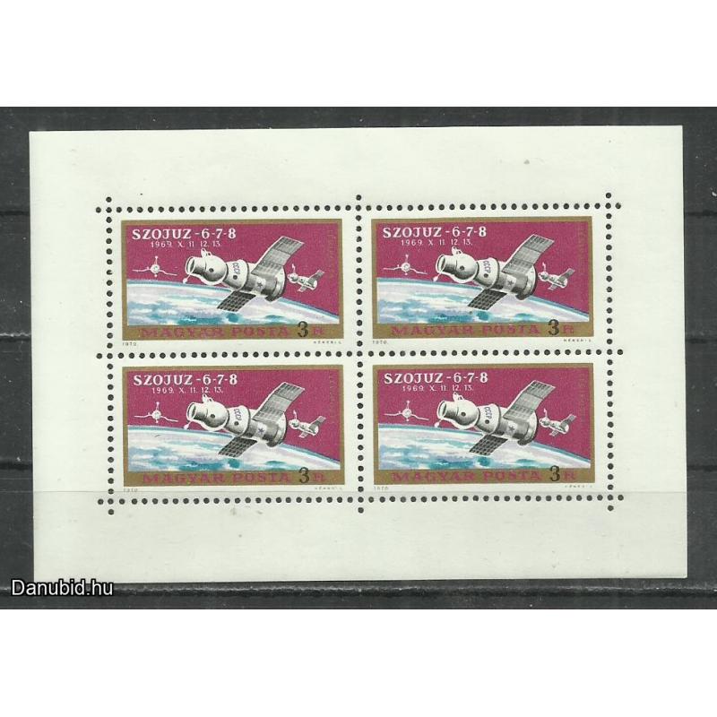 1969.-  Szojuz - 6-7-8 - blokk - MNH/**
