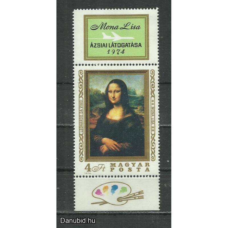 1974.-  Mona Lisa Ázsiai látogatása - MNH/**