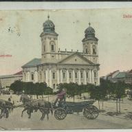 1910.- Debrecen - futott -képeslap - Fűrészkert- utca