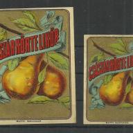 Cí­mke - Császárkörte likőr - 2 db