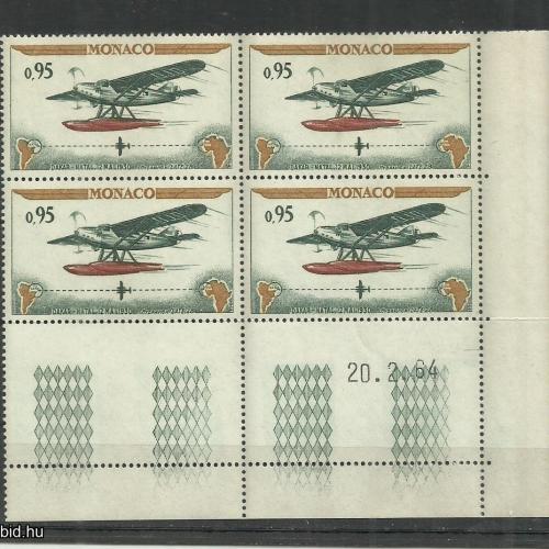 1964.- Monaco - MNH/** - blokk -  Da
