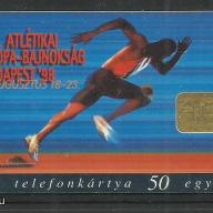 1998.- Atlétikai Európa bajnokság - Magyar Telefonkártya - Budapest