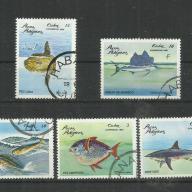 1981.- Kuba -Cuba -MNH/**- Tengeri hal sor - 5 db