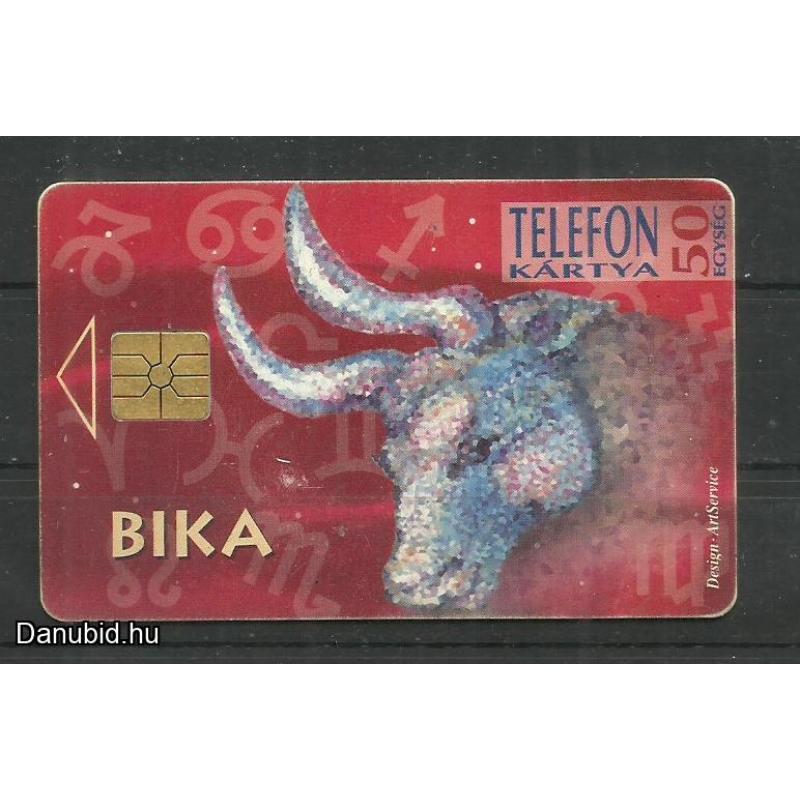 1995.- Horoszkóp - Bika - Magyar Telefonkártya