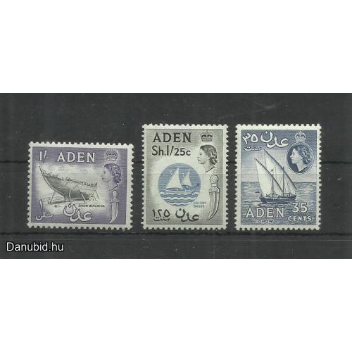 1964.- Aden - MNH/** -II. Erzsébet, 1s 25c, gyarmati címer