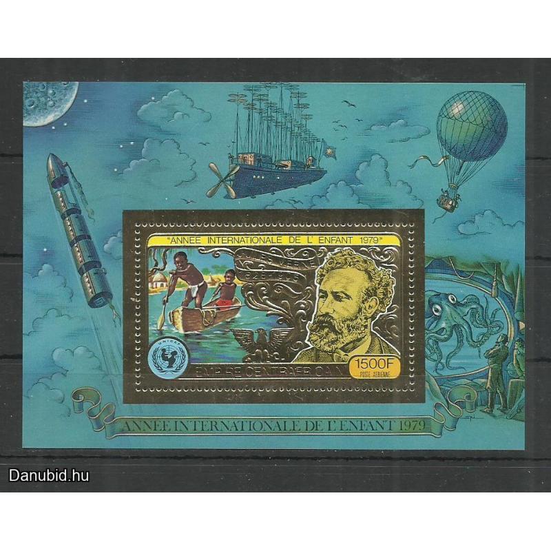 1979.- Közép-afrikai Köztársaság - arany blokk- MNH/** -